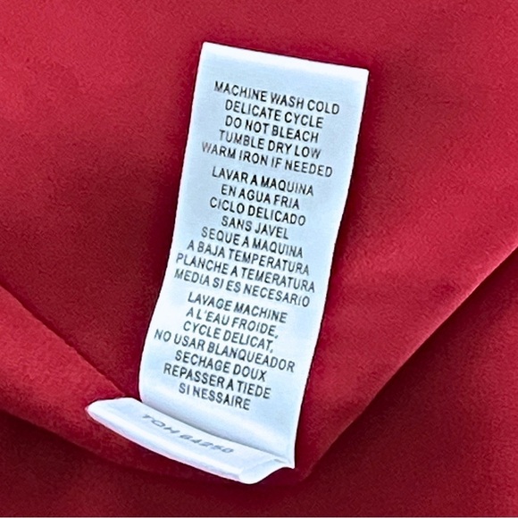 Vintage Y2K BCBG Maxazria Red Cocktail Party Silk Mini Dress XS Going Out Grad - Picture 9 of 9